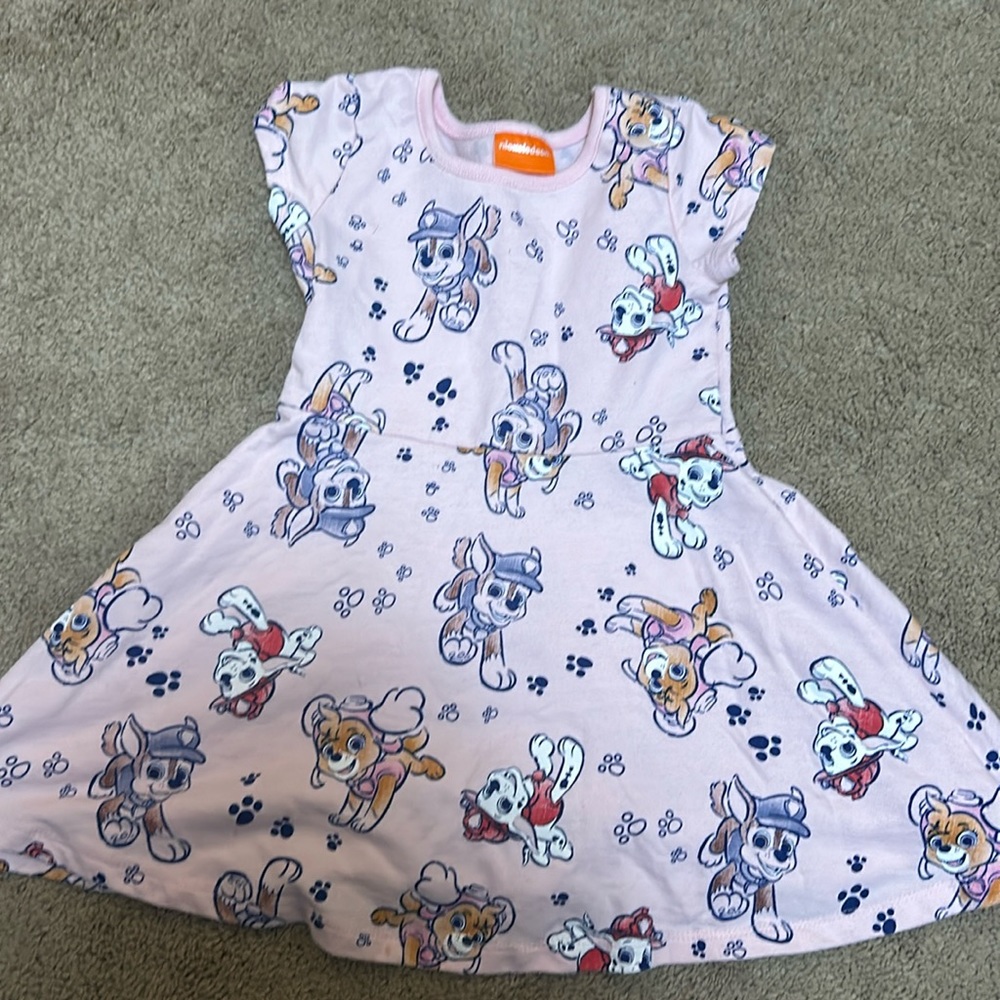 Nickelodeon Paw Patrol Pink Girls Dress 4T